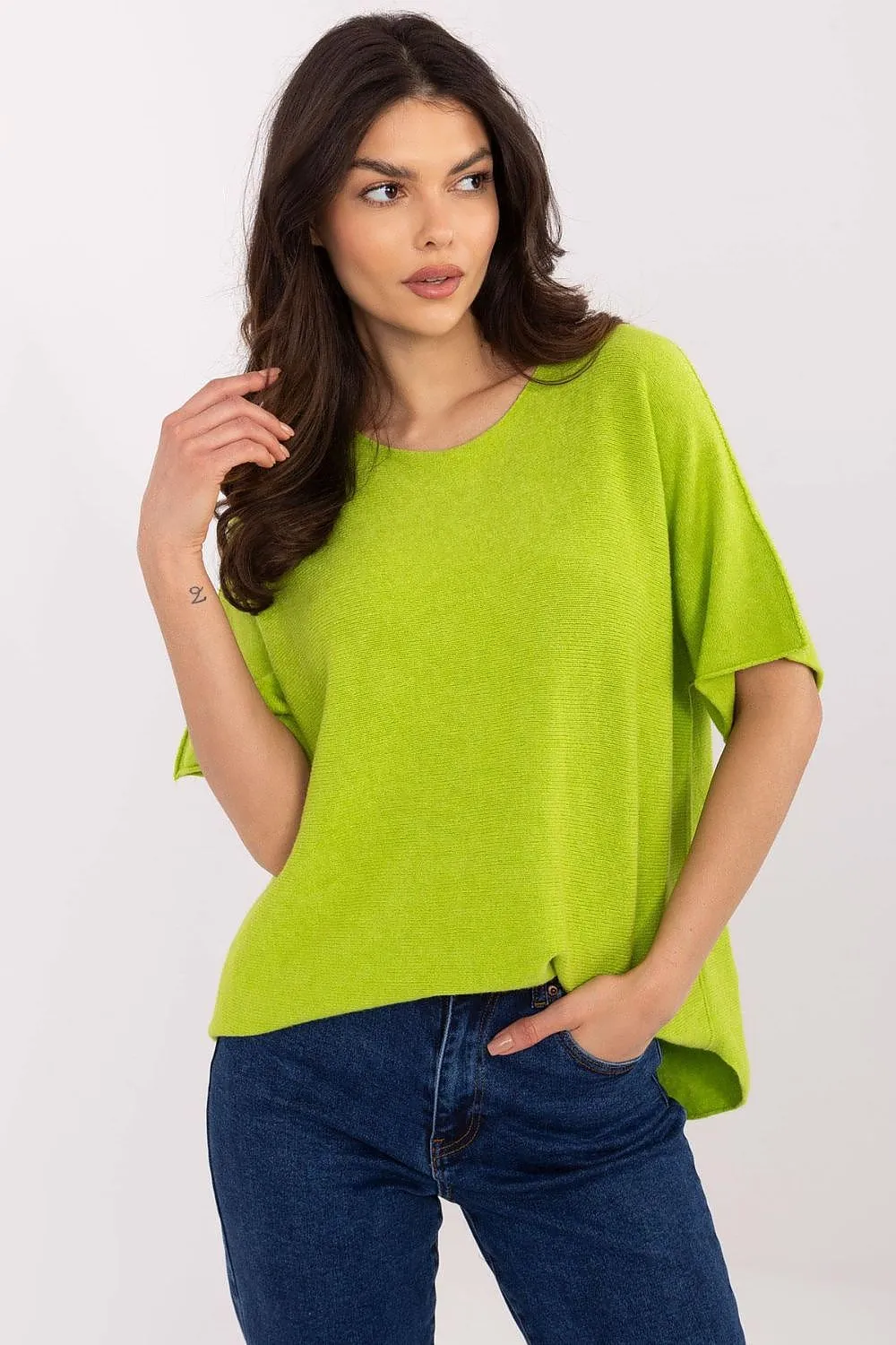 Short sleeve sweater model 209981 Italy Moda