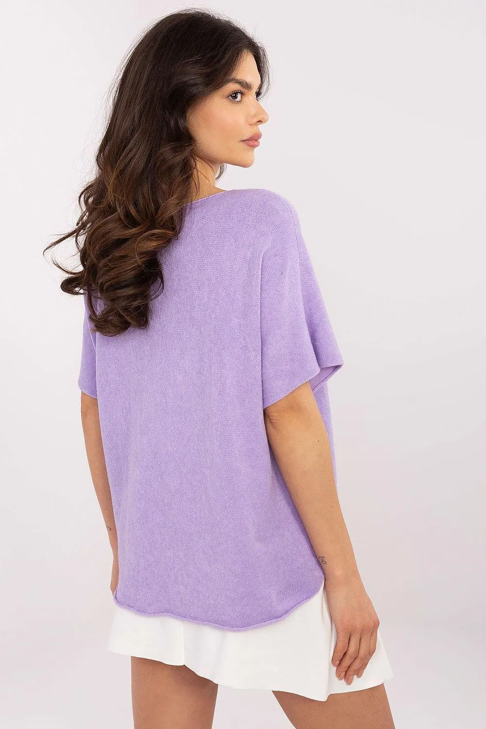 Short sleeve sweater model 209981 Italy Moda