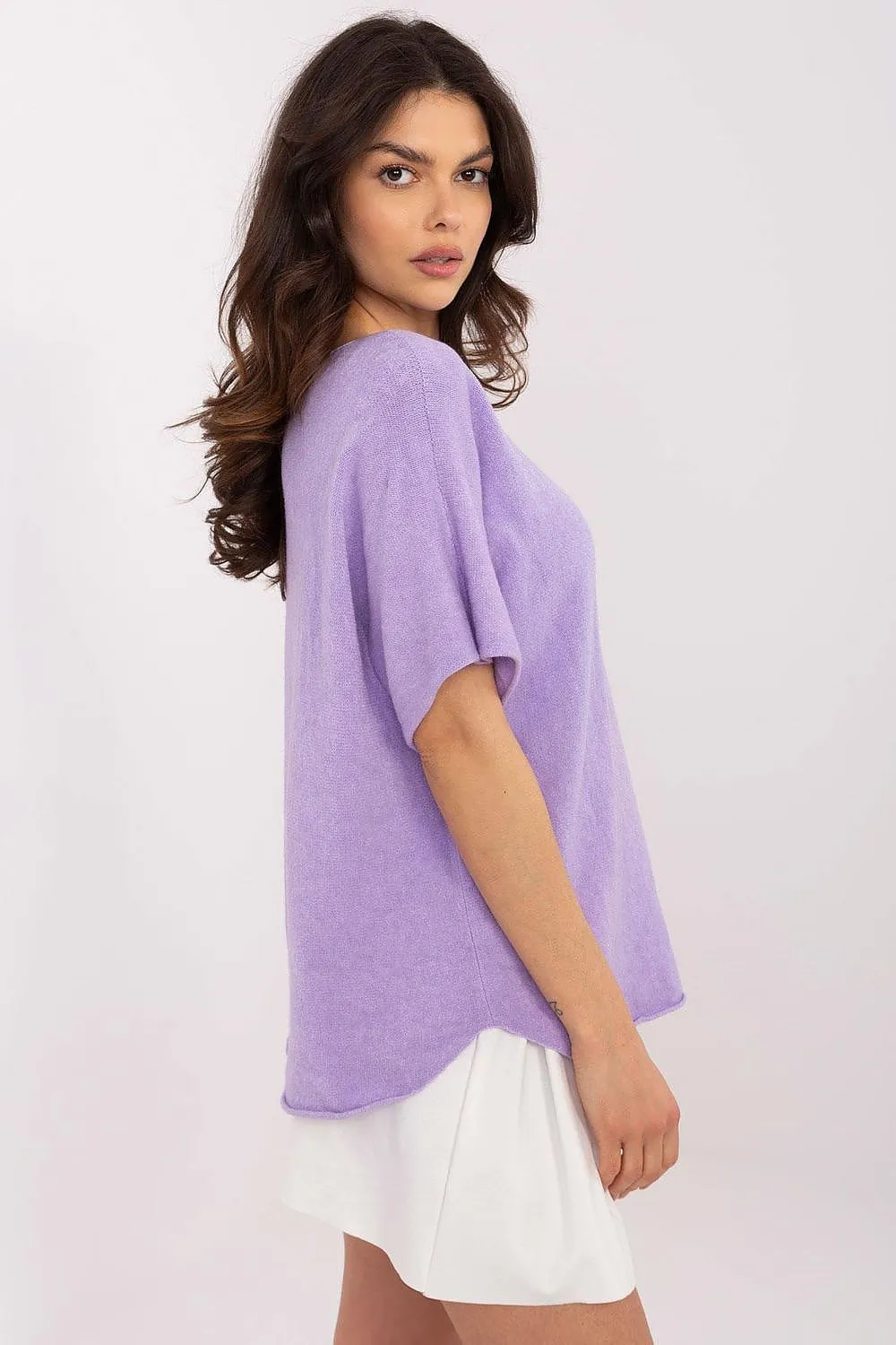 Short sleeve sweater model 209981 Italy Moda