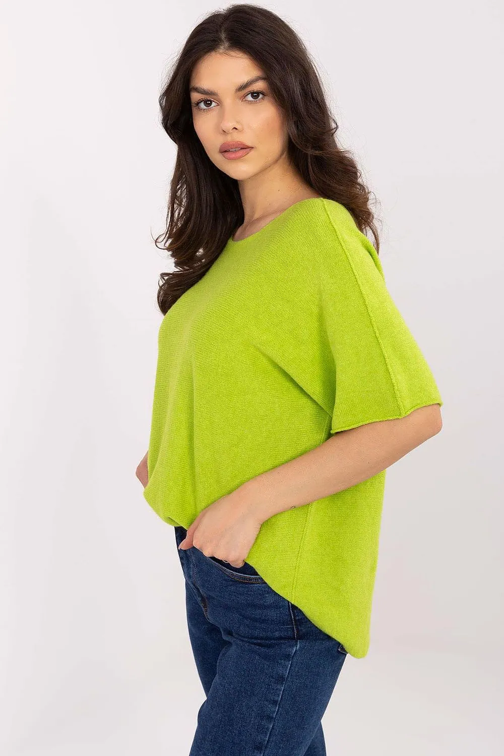 Short sleeve sweater model 209981 Italy Moda