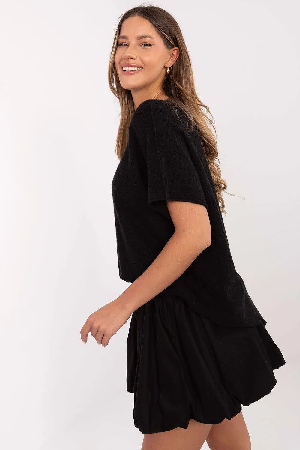 Short sleeve sweater model 209981 Italy Moda