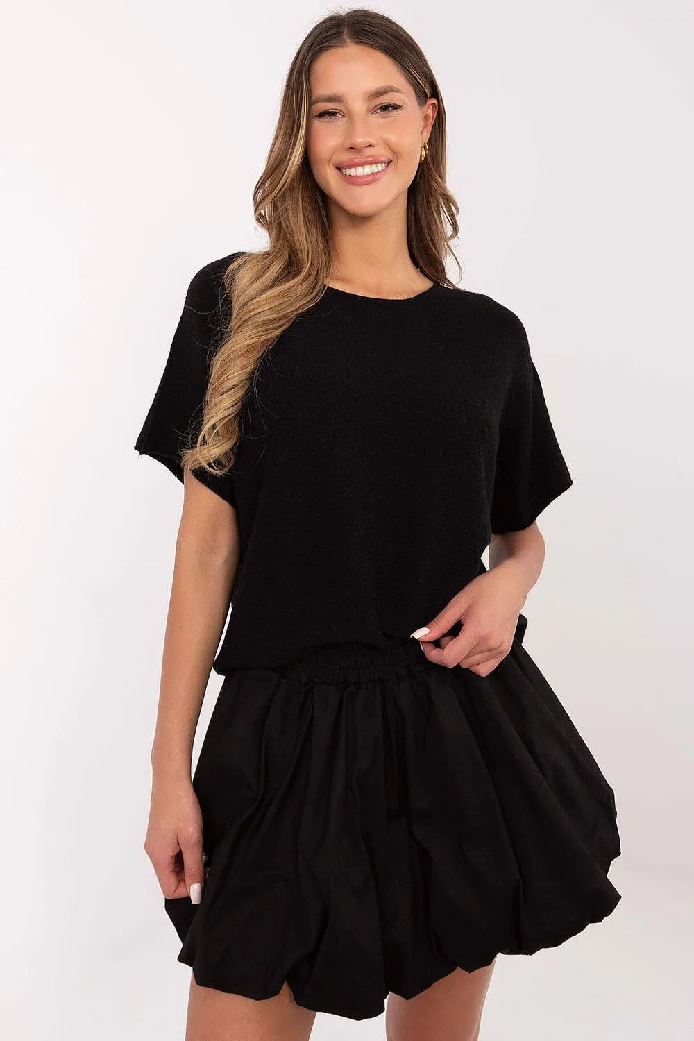 Short sleeve sweater model 209981 Italy Moda