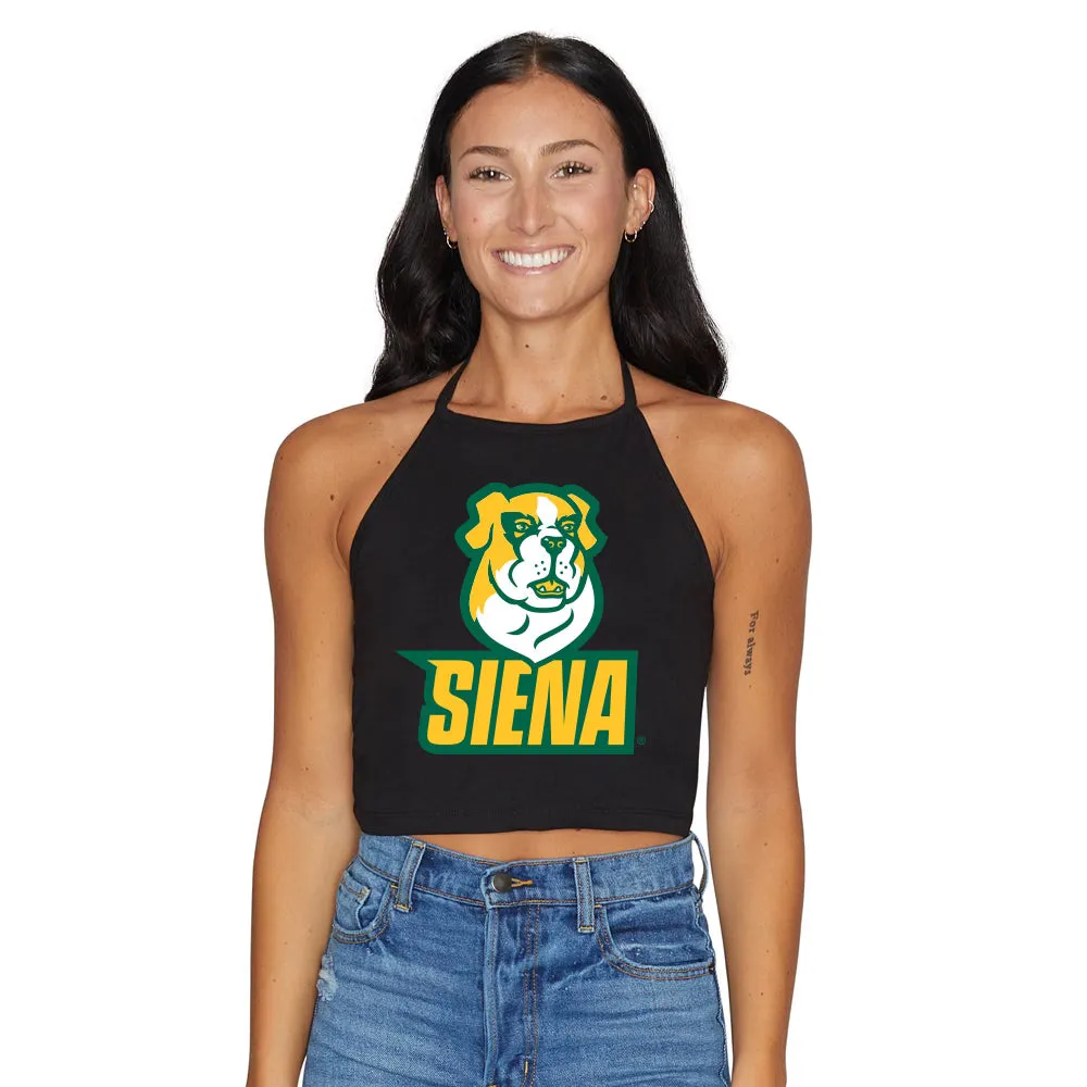 Siena Black Halter Top