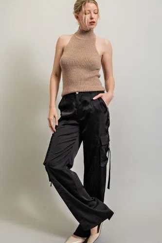 Silk Pocket Cargo Pant