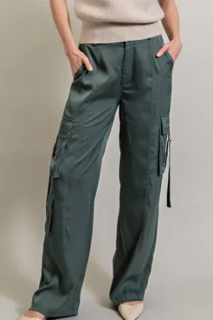 Silk Pocket Cargo Pant