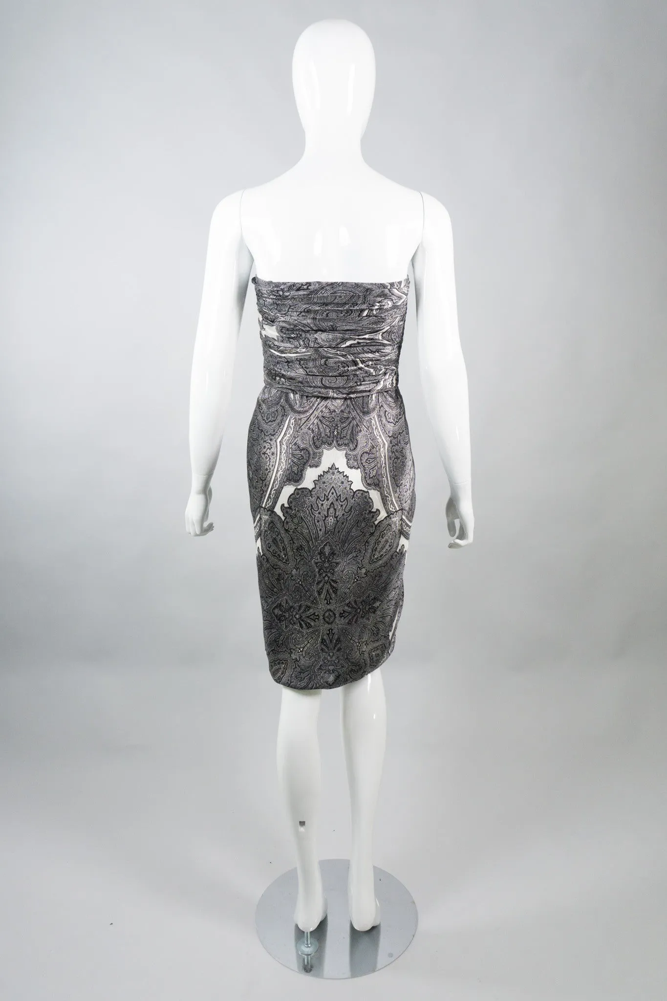 Silk Print Dress & Wrap