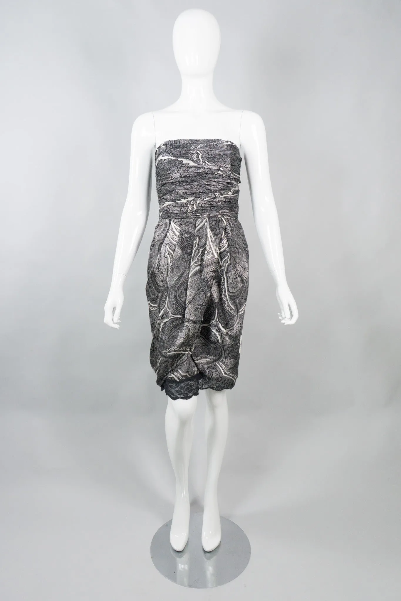 Silk Print Dress & Wrap
