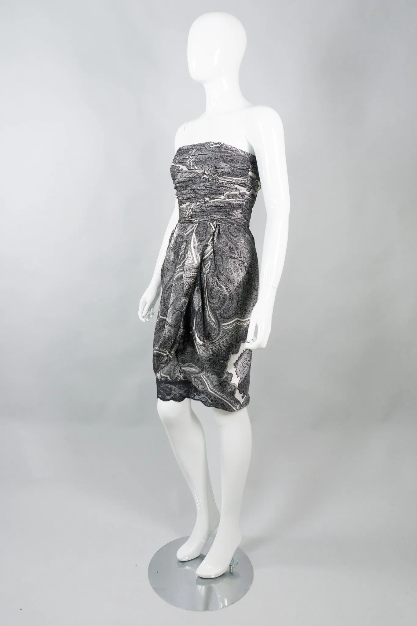 Silk Print Dress & Wrap