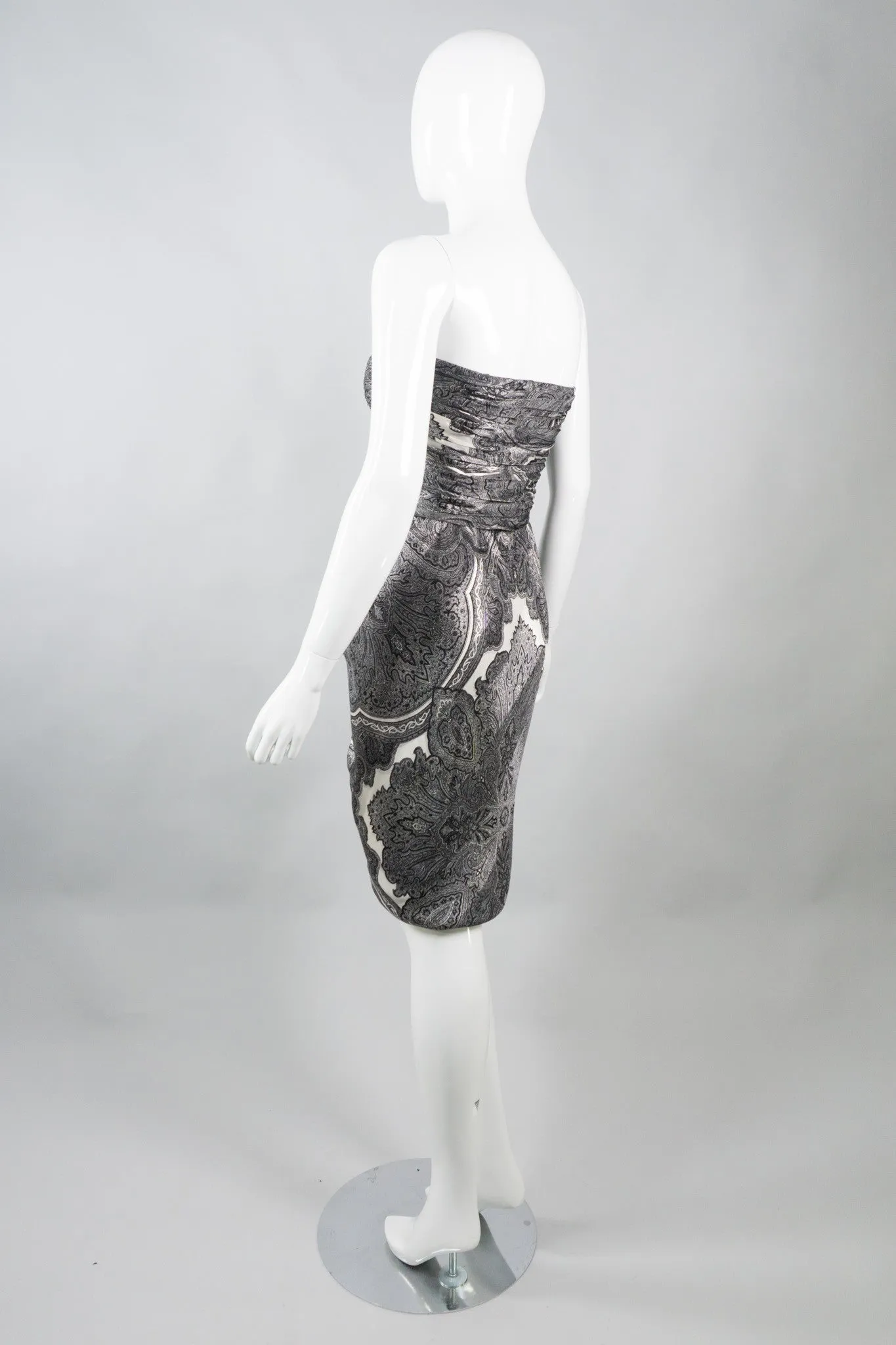 Silk Print Dress & Wrap