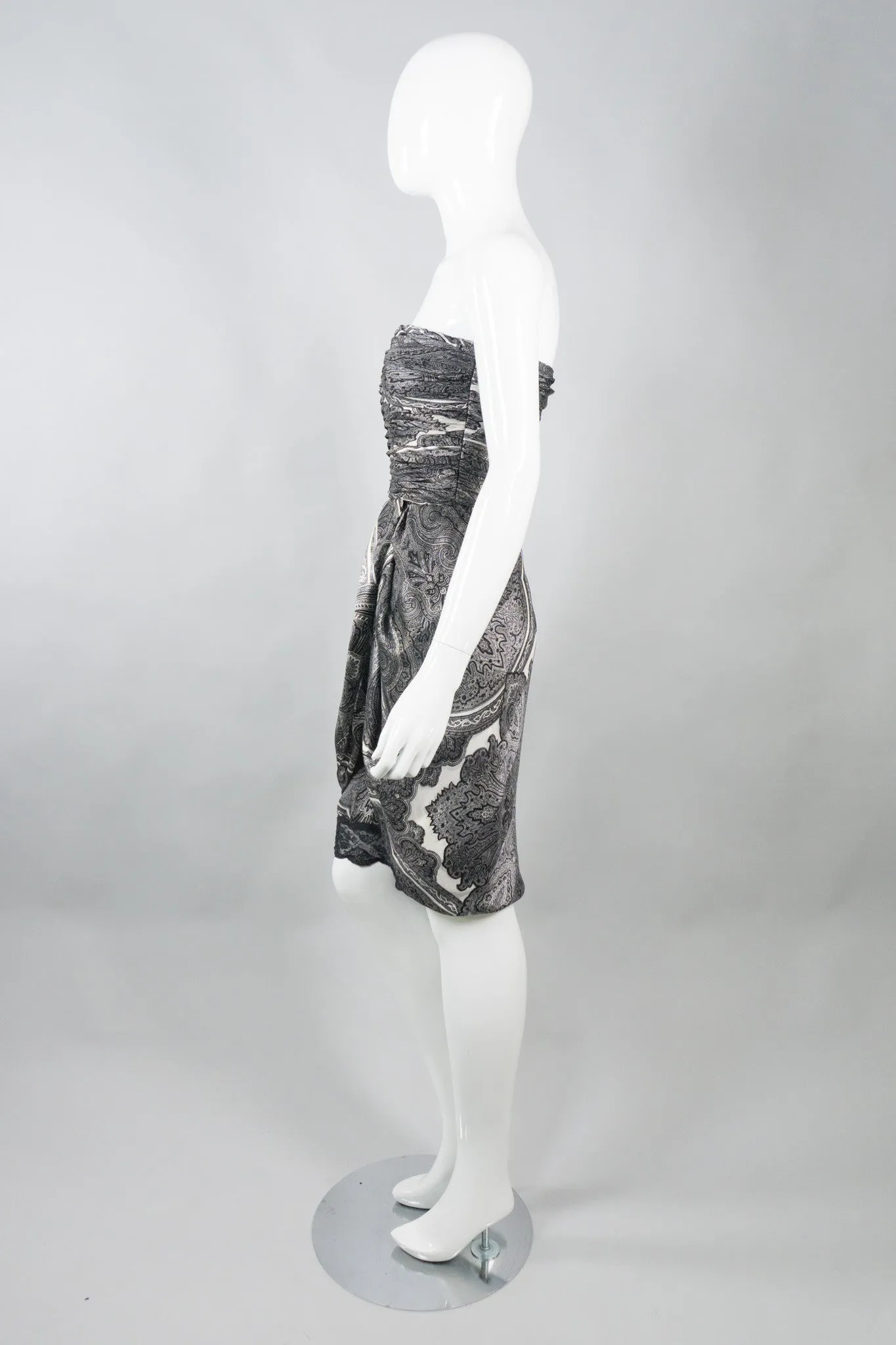 Silk Print Dress & Wrap