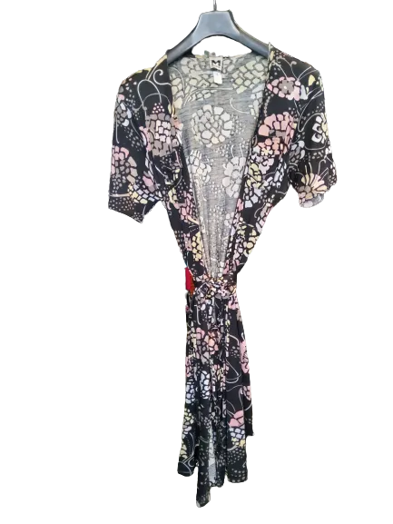 Silk wrap dress
