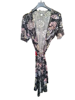 Silk wrap dress