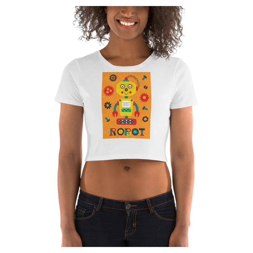 Simeon Robot Crop Tee