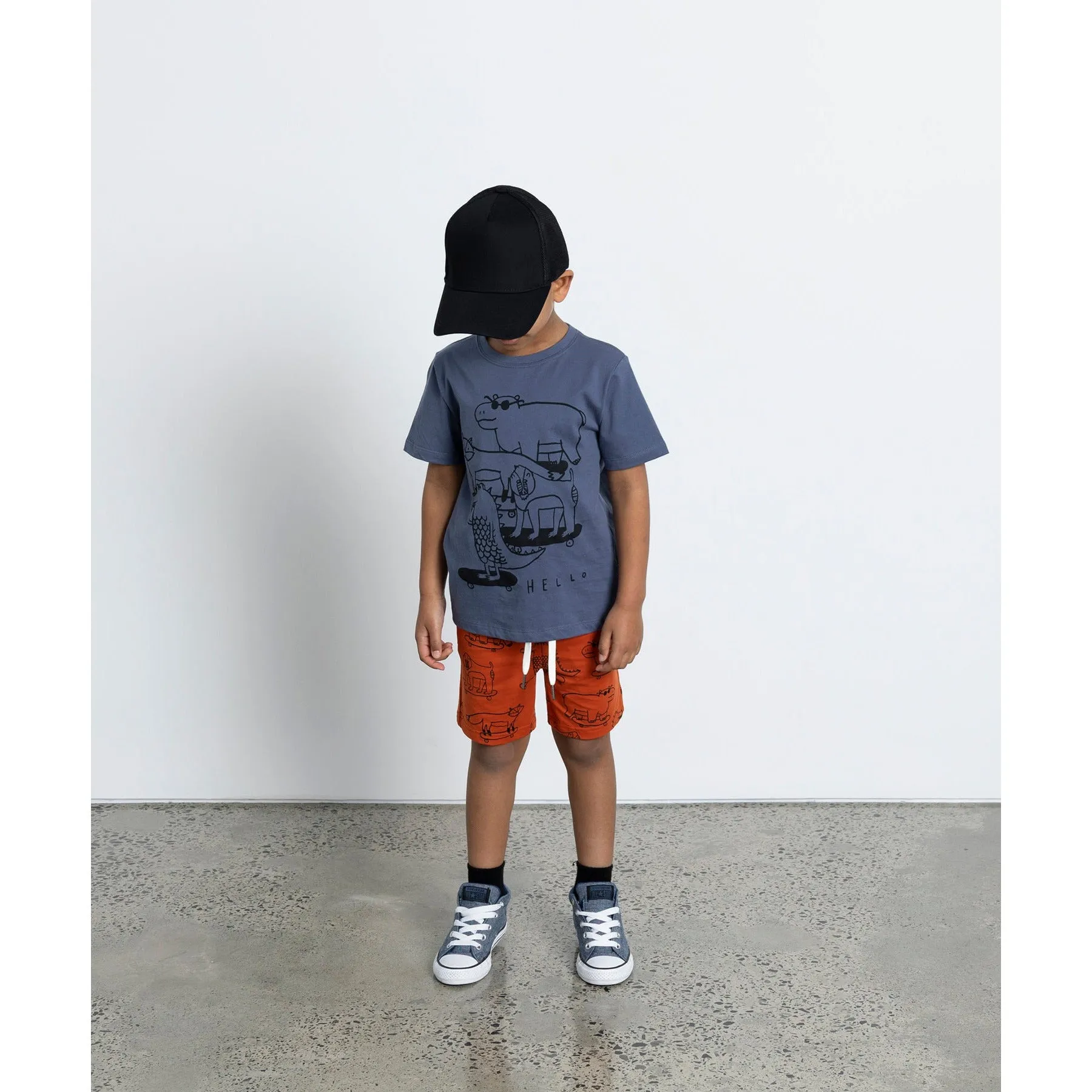 Skate Gang Short - Rust