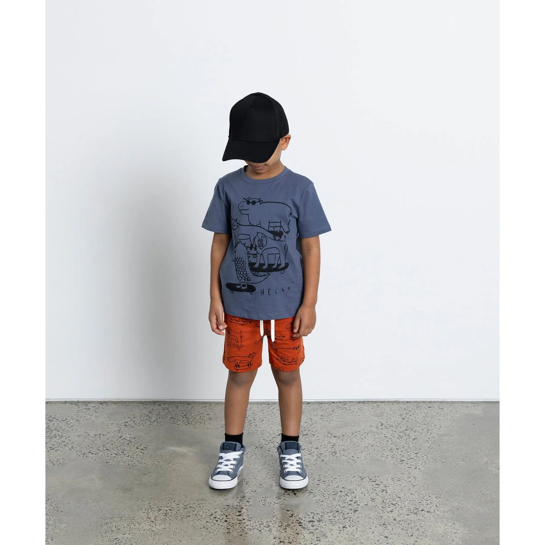 Skate Gang Short - Rust
