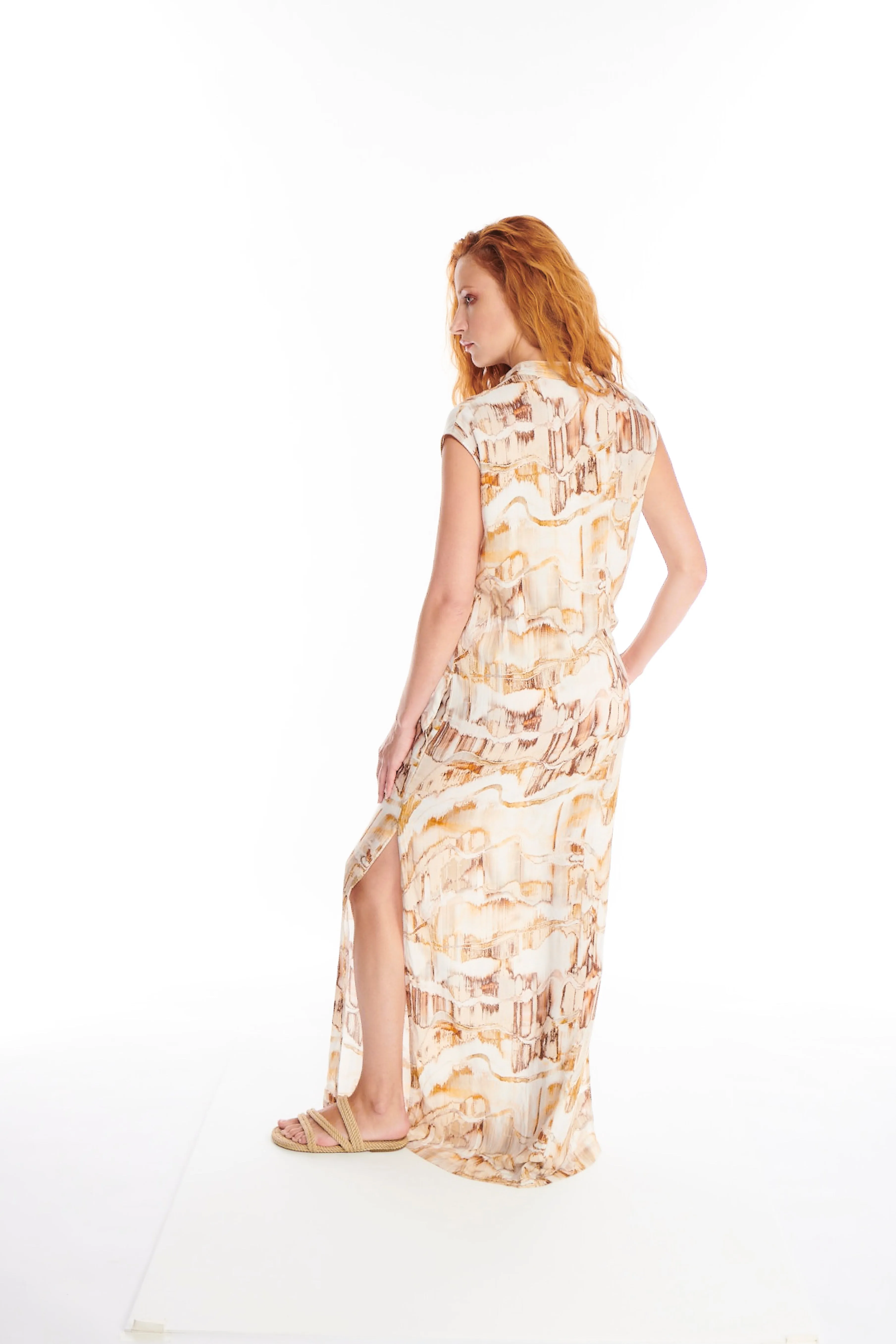 Sleeveless Maxi Tunic