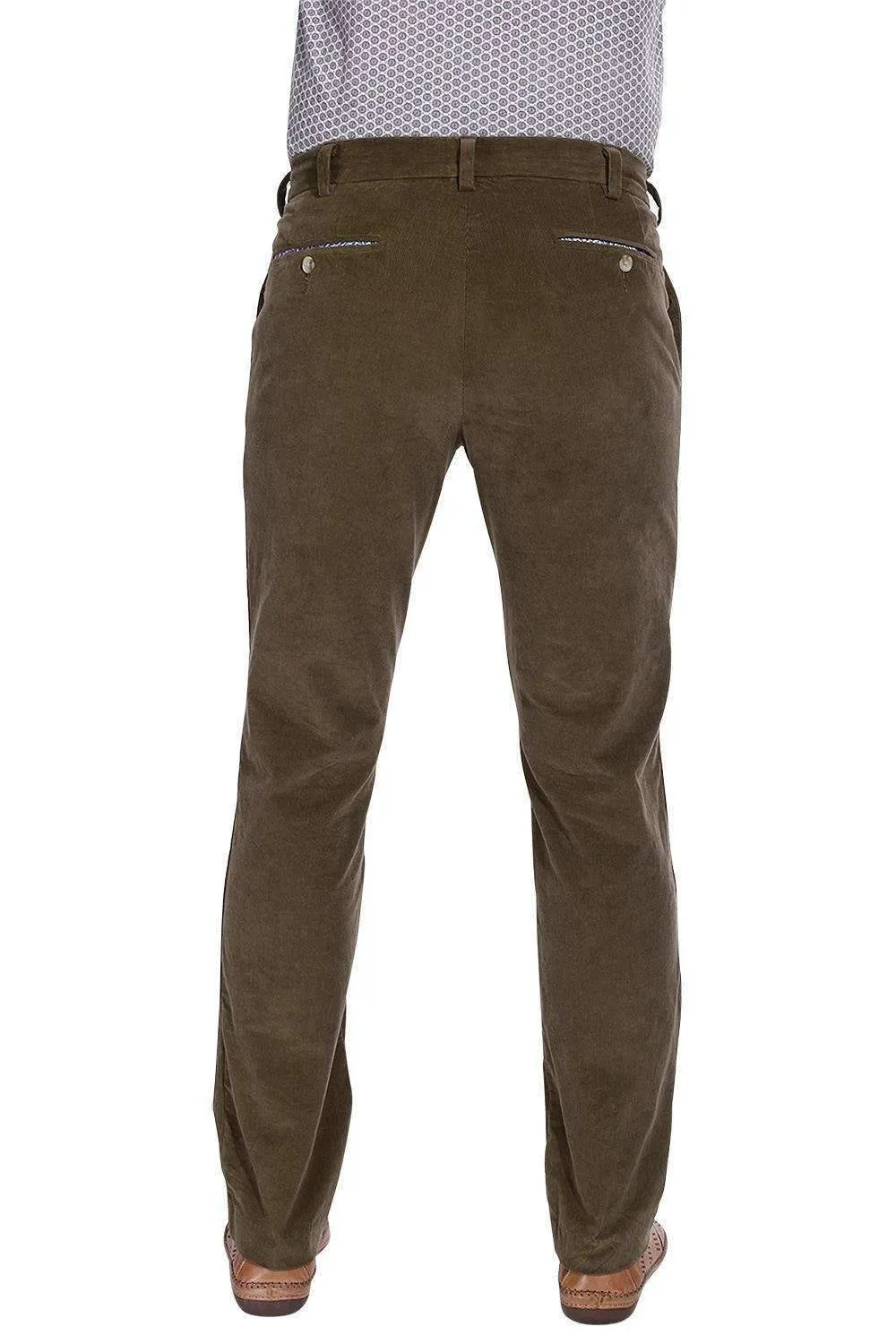 Slim Fit Stretchable Corduroy Pants