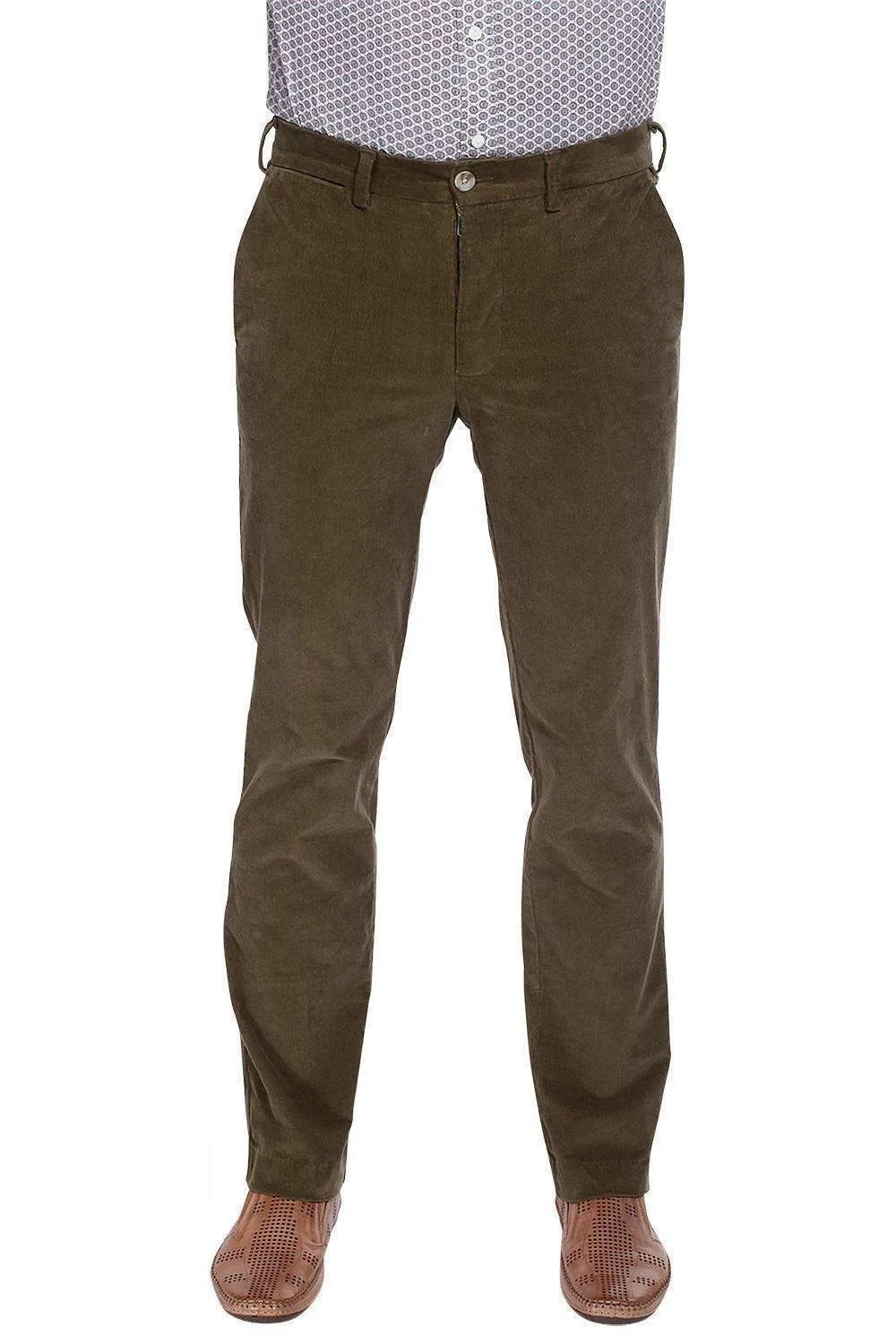 Slim Fit Stretchable Corduroy Pants