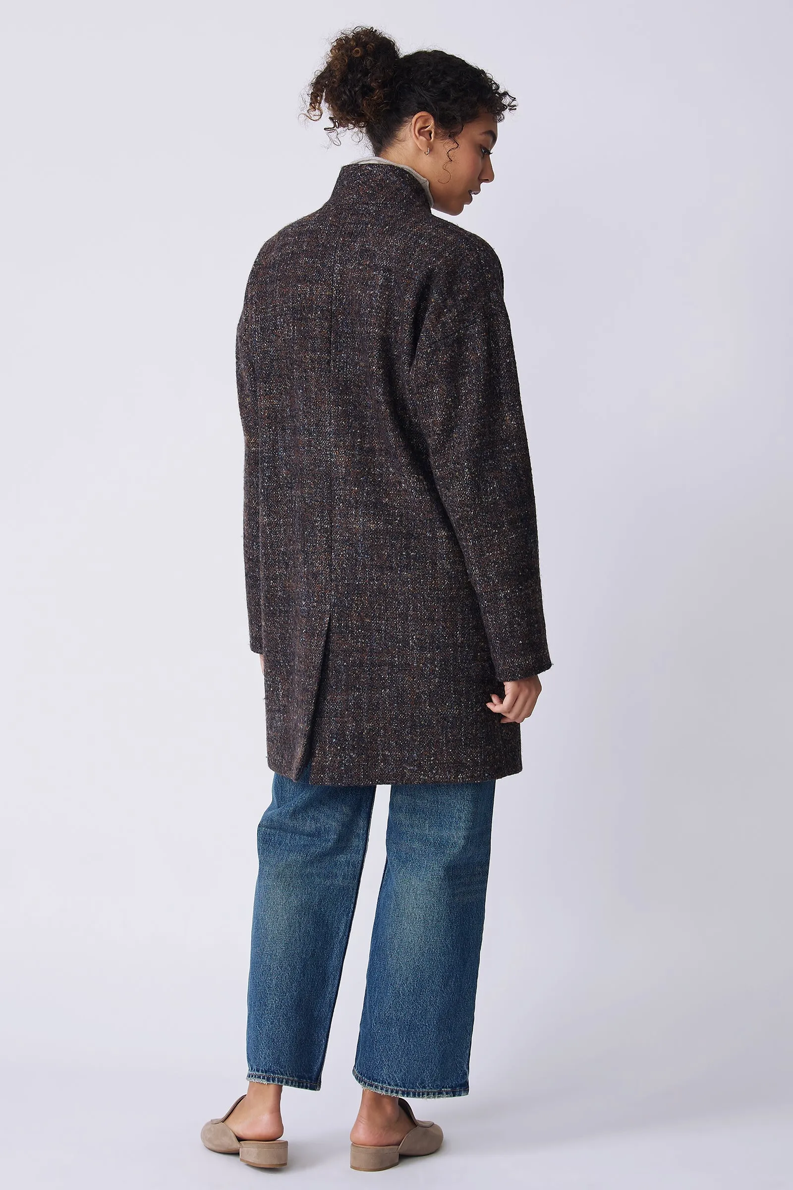Sloan Coat - Speckled Wool