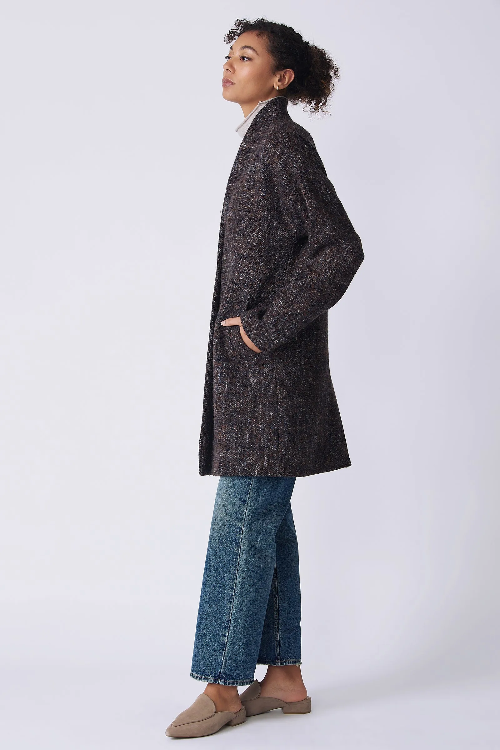 Sloan Coat - Speckled Wool