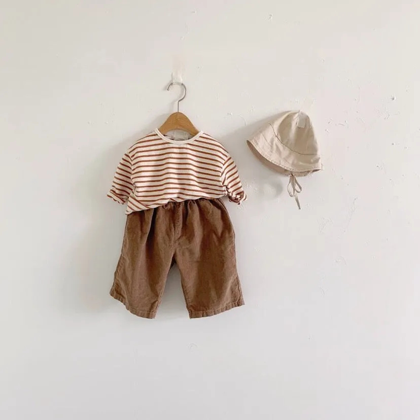 Soft Corduroy Wide Leg Pants