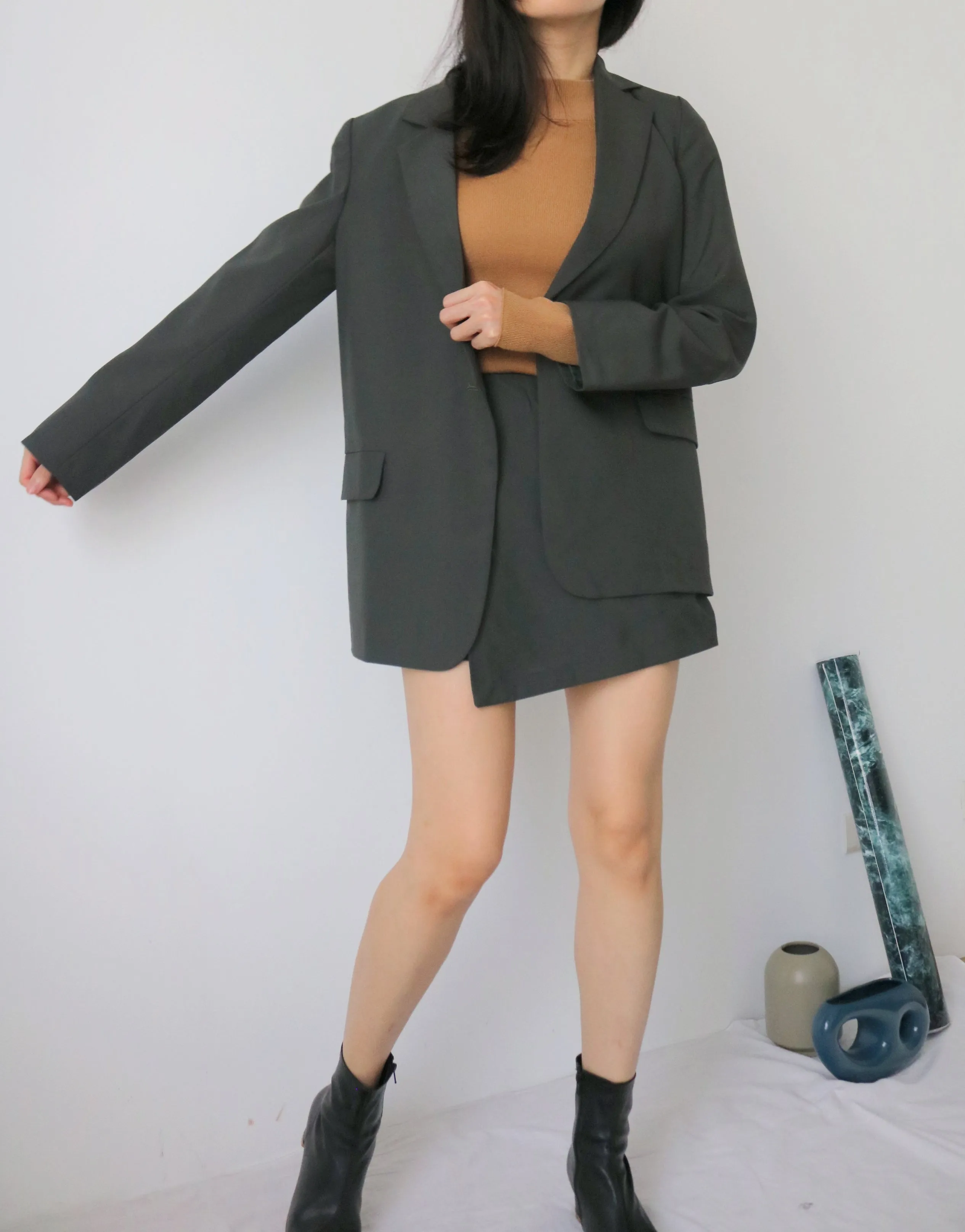 Soho suit set- pine green (sold out)