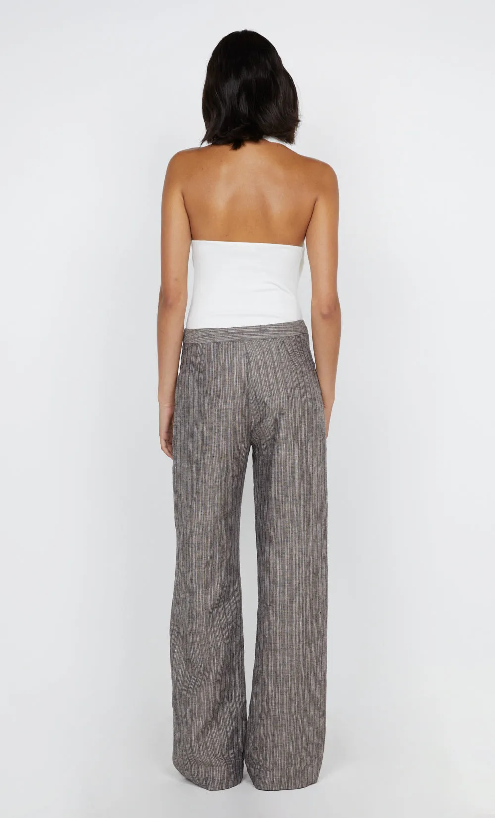 SOLA HALTER BODYSUIT - IVORY