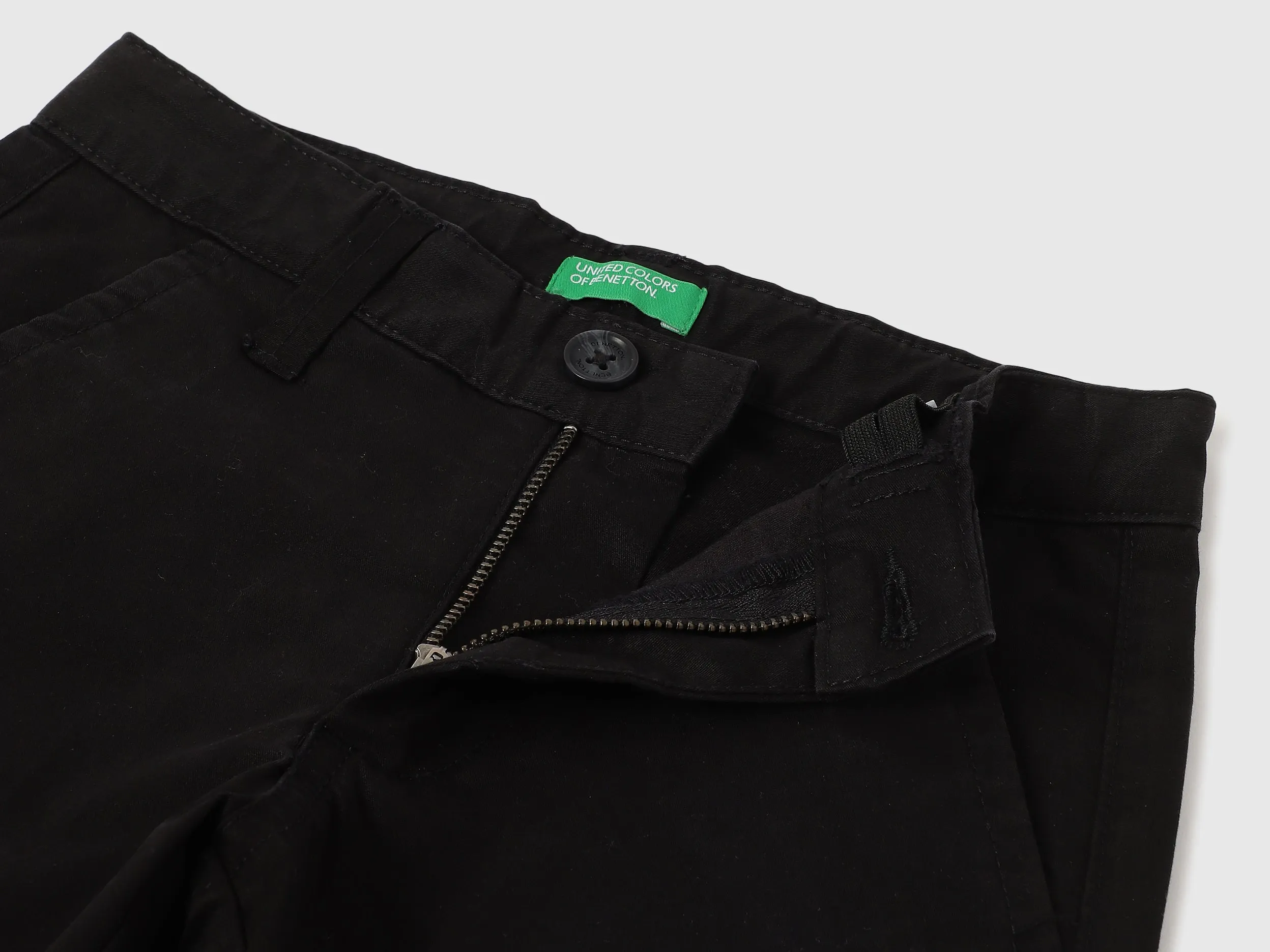 Solid Regular Fit Trousers