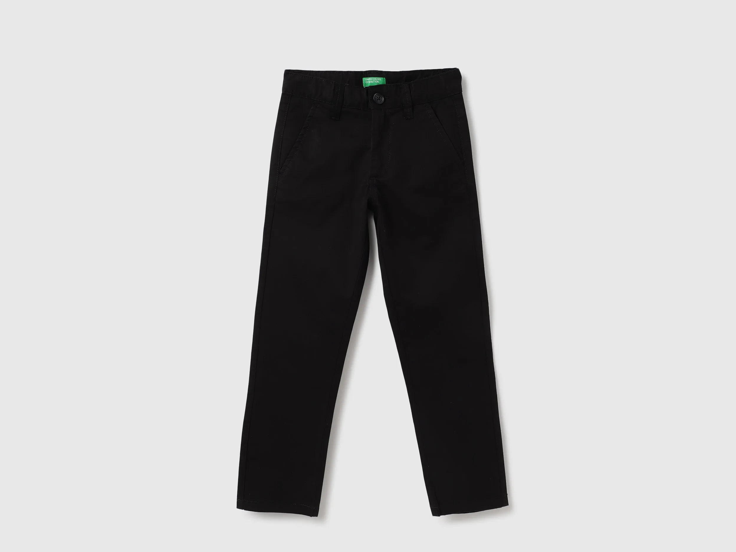 Solid Regular Fit Trousers