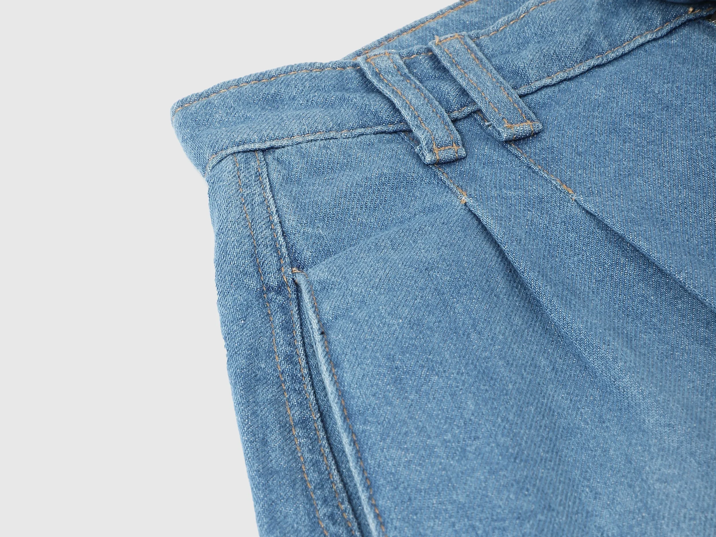 Solid Wide Leg Trousers