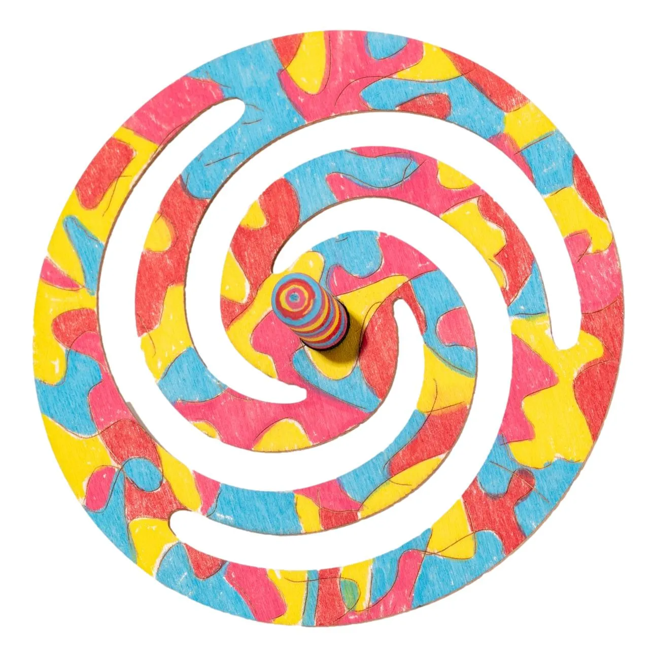 Spinning Color Tops (10 Packs)