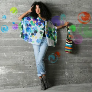 Spirit Silk Chiffon Scarf Wrap