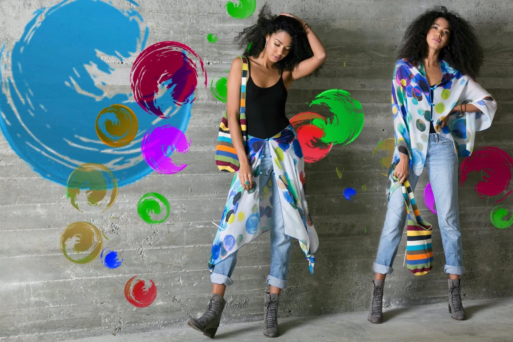 Spirit Silk Chiffon Scarf Wrap