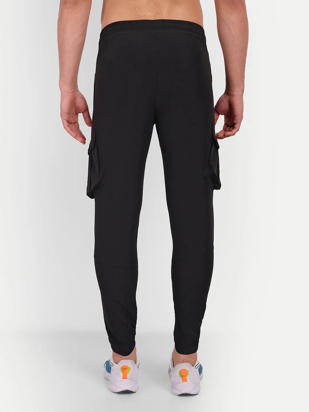 Sport Sun Black NS Lycra Cargo Jogger
