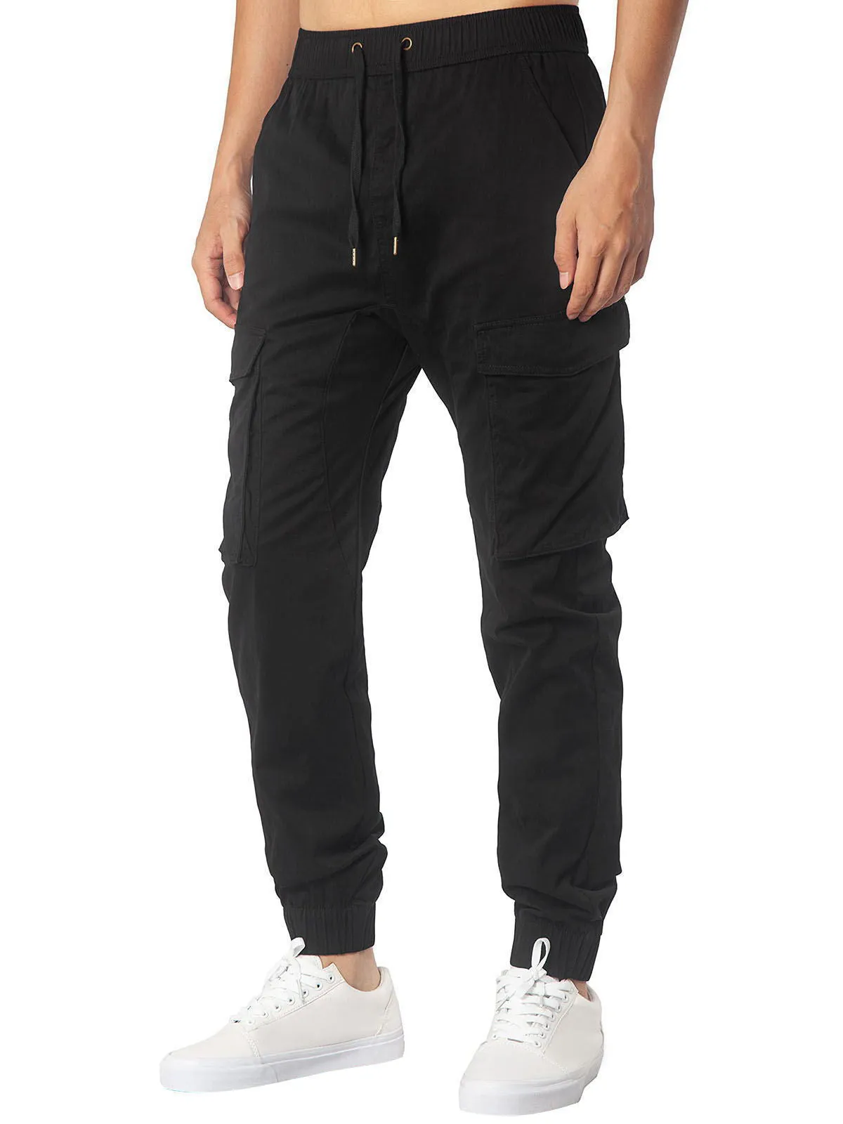 Spring Autumn Leisure Men's Multi-pocket Cargo Pants