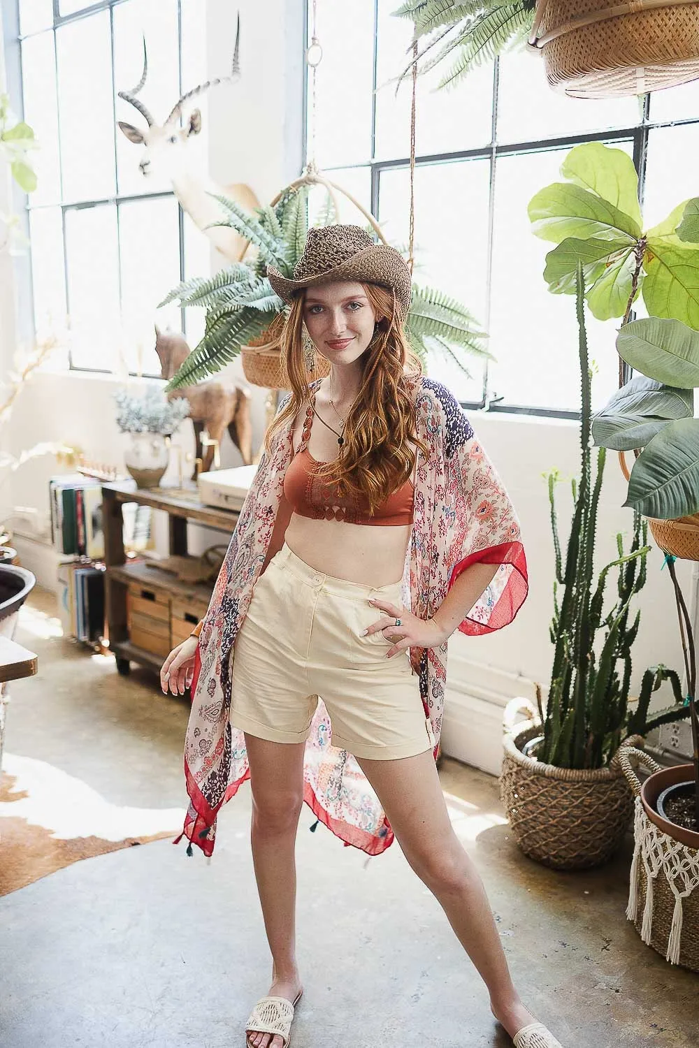 Spring Summer Kimono lightweight