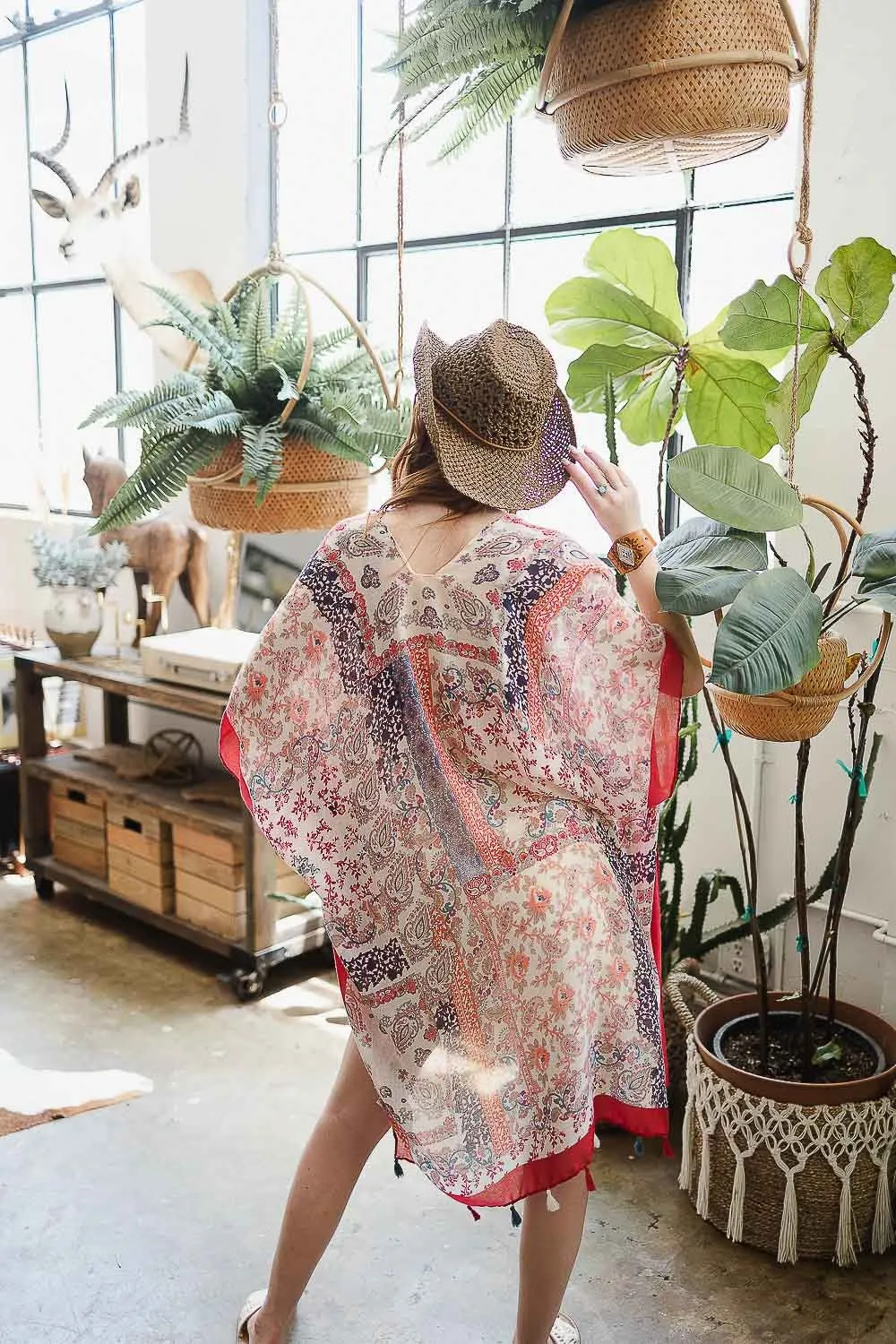 Spring Summer Kimono lightweight
