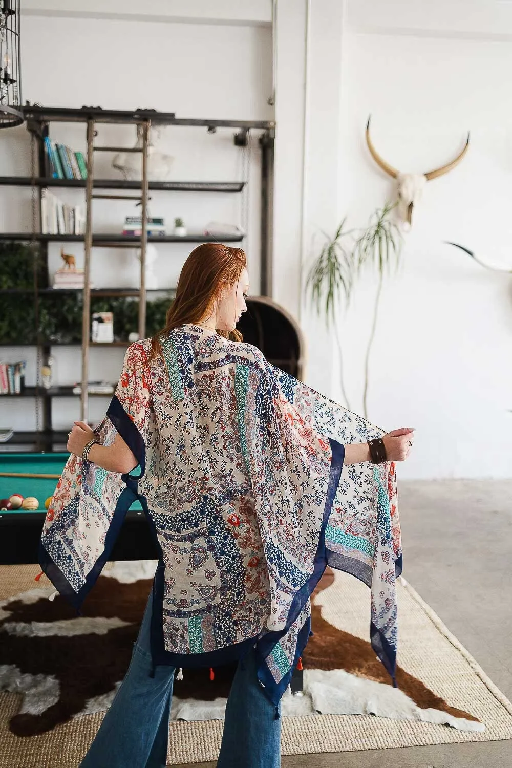 Spring Summer Kimono lightweight