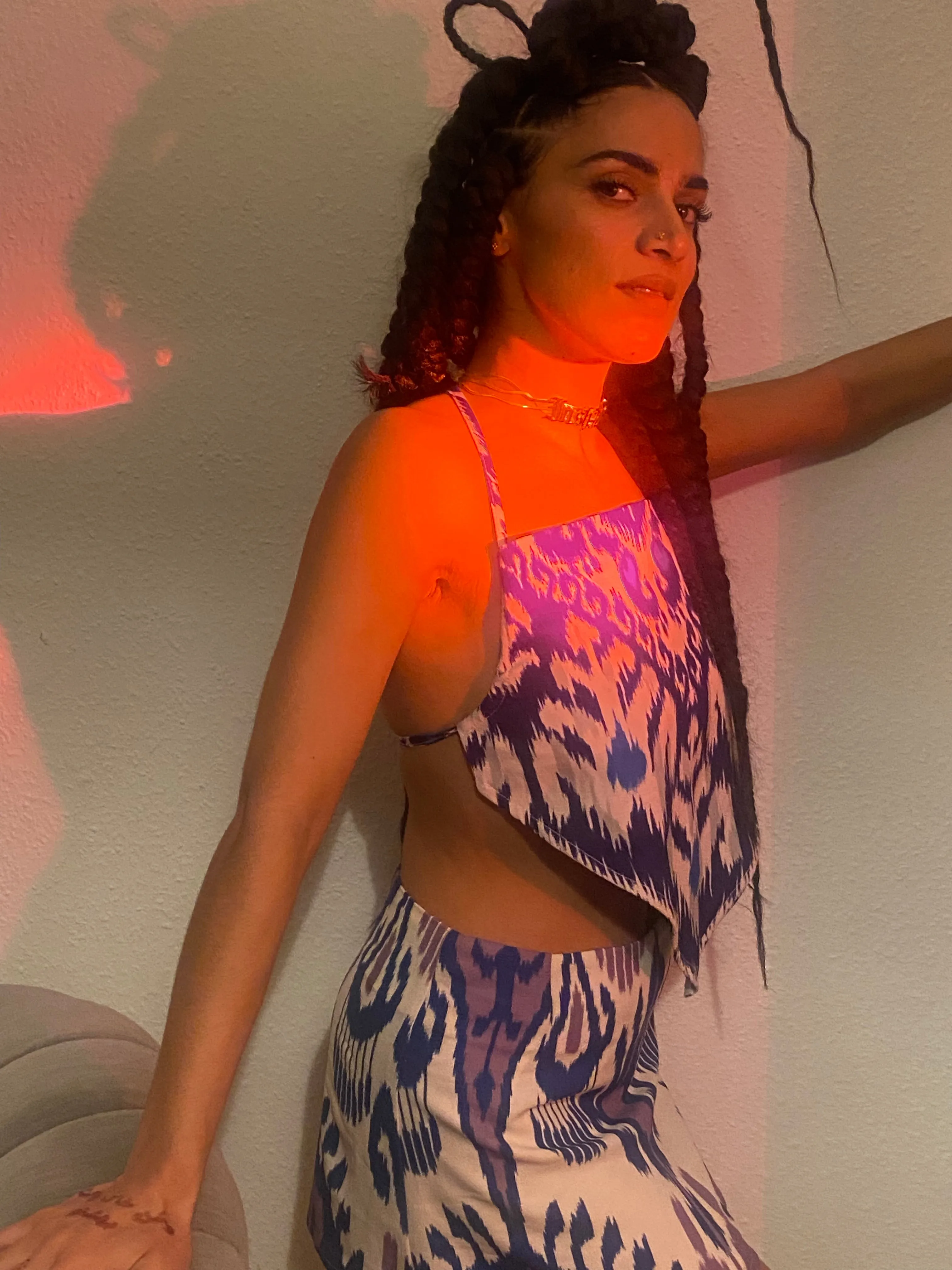 Square Neck Sexy Halter