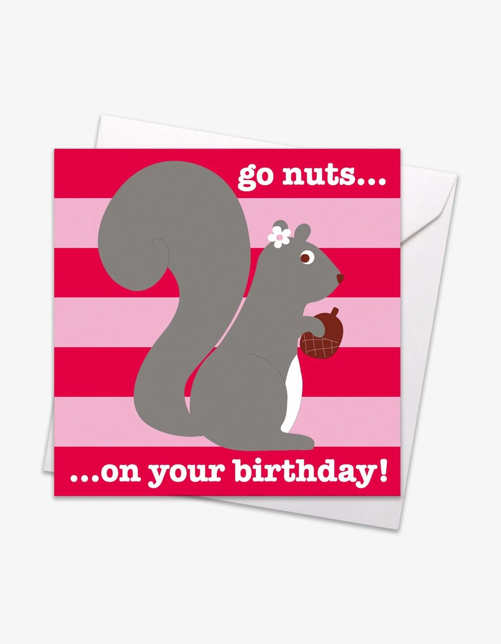 Squirrel Birthday Card