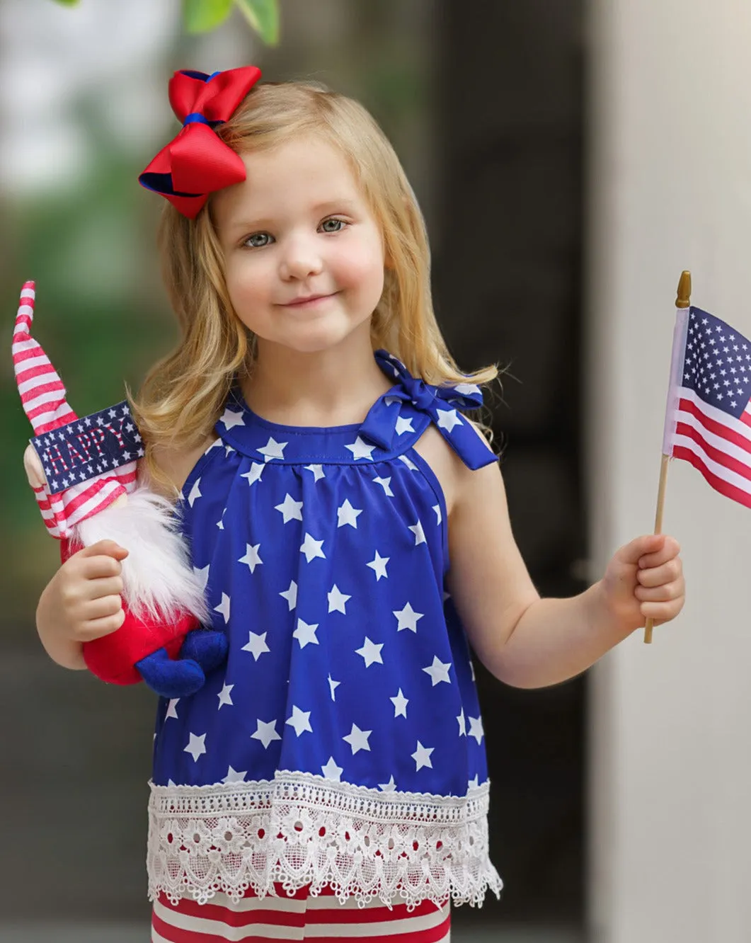Star Spangled Sweetheart Bell Bottom Set