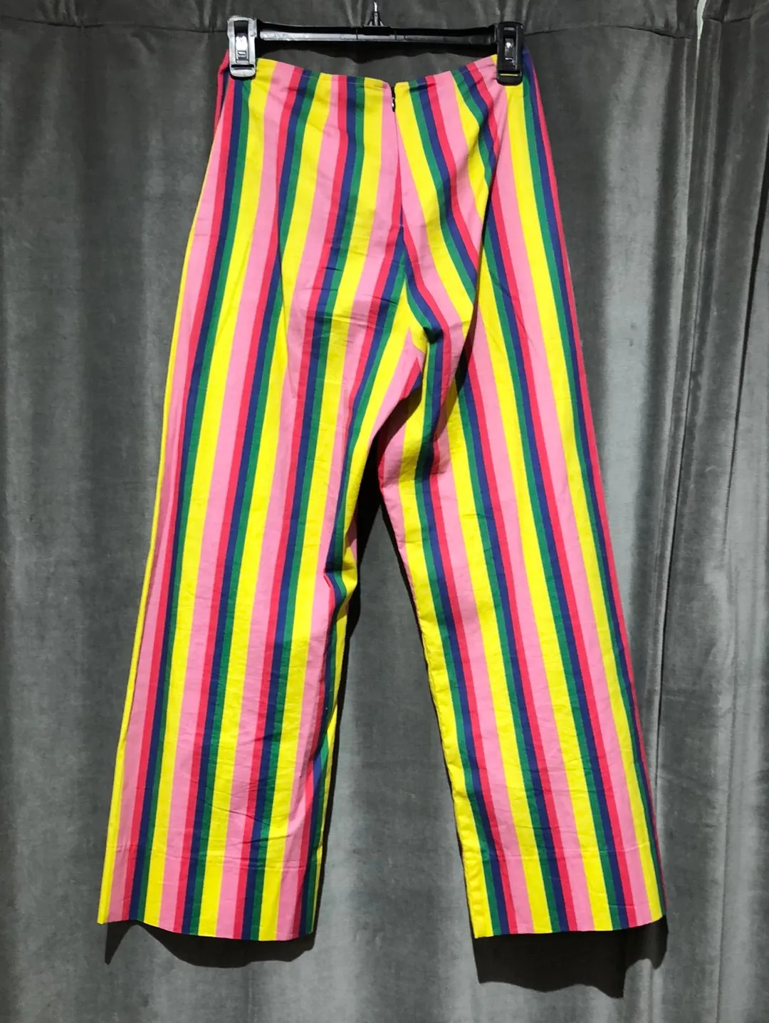 STAUD Multi-color cotton stripped pant