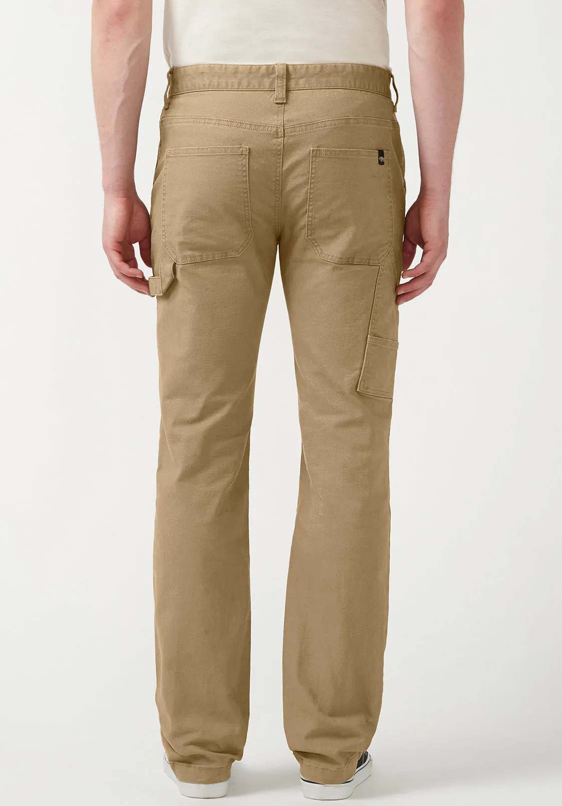 Straight Six Dark Beige Men's Carpenter Pants  - BM22945