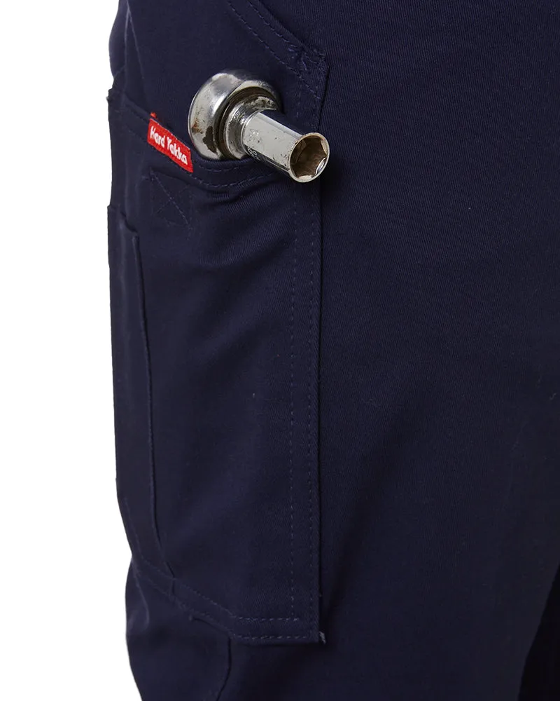Stretch Cuff Cargo Pant - Navy