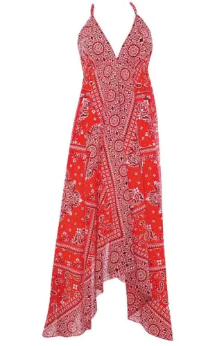 Sunflair - Red Blossom Dress