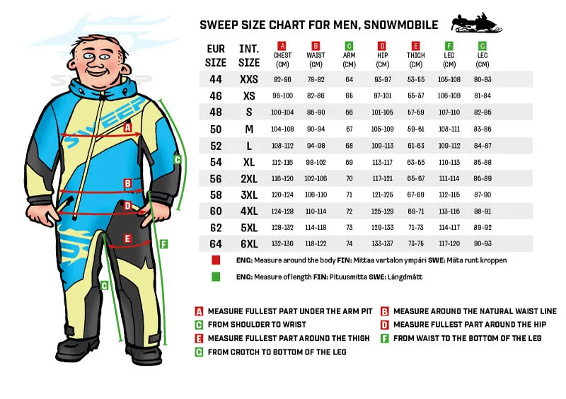 Sweep Mens Missile RX Pants
