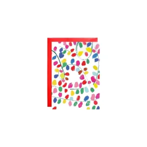 Tangled Lights Petite Card