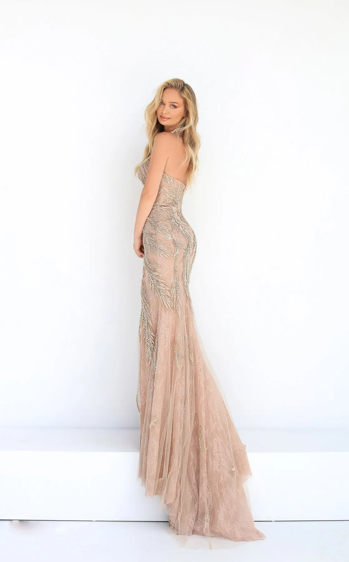 TARIK EDIZ 50878 DRESS