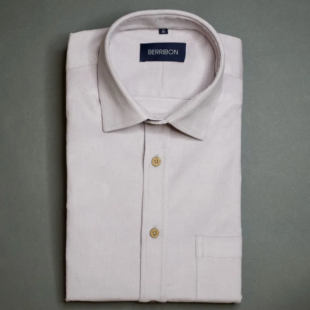 Taupe - Corduroy Shirt
