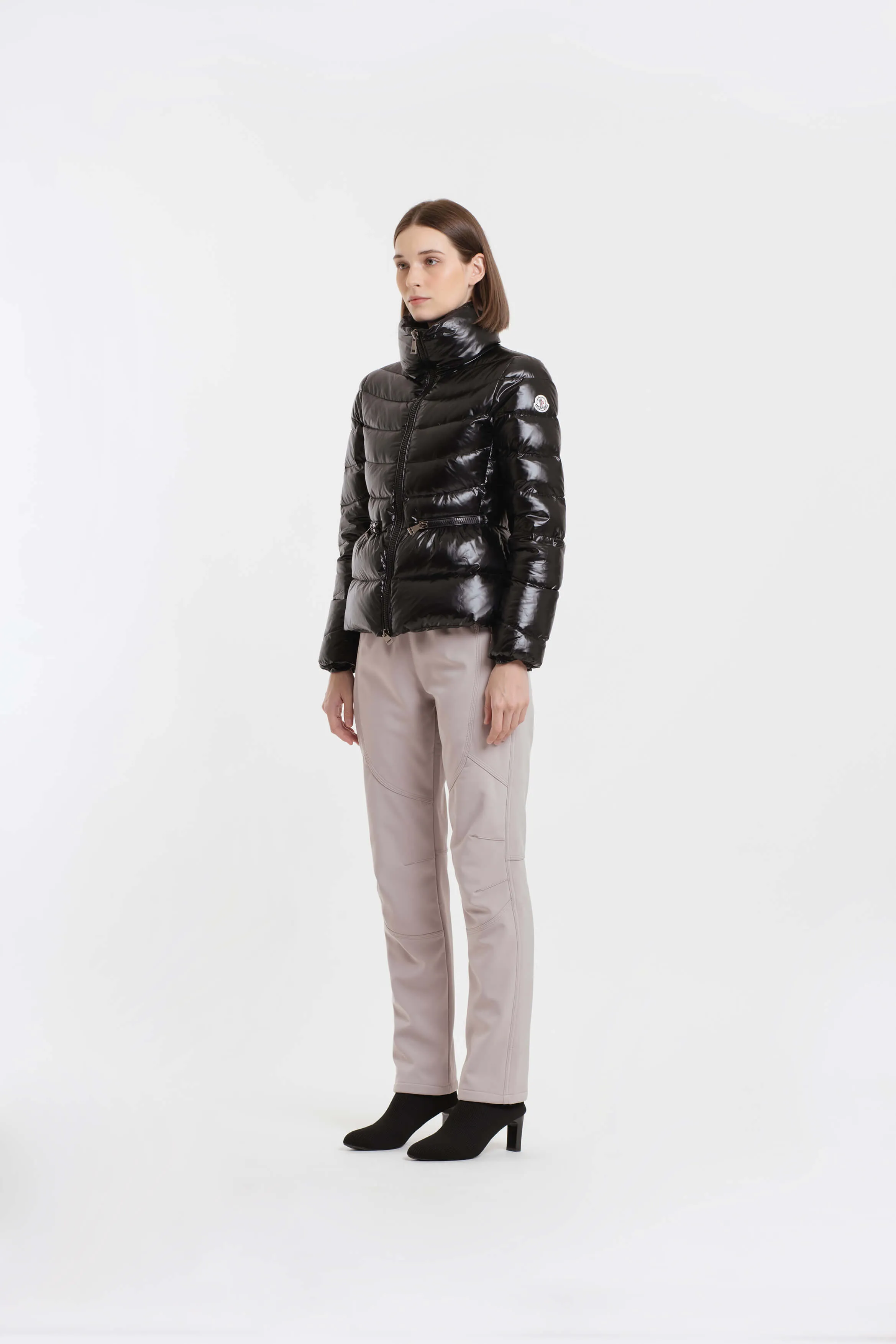 Taupe Relaxed Waterproof Snow Pants